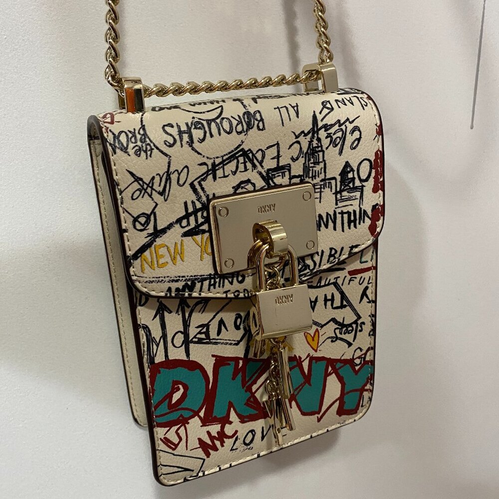 DNKY Elissa Graffiti Crossbody